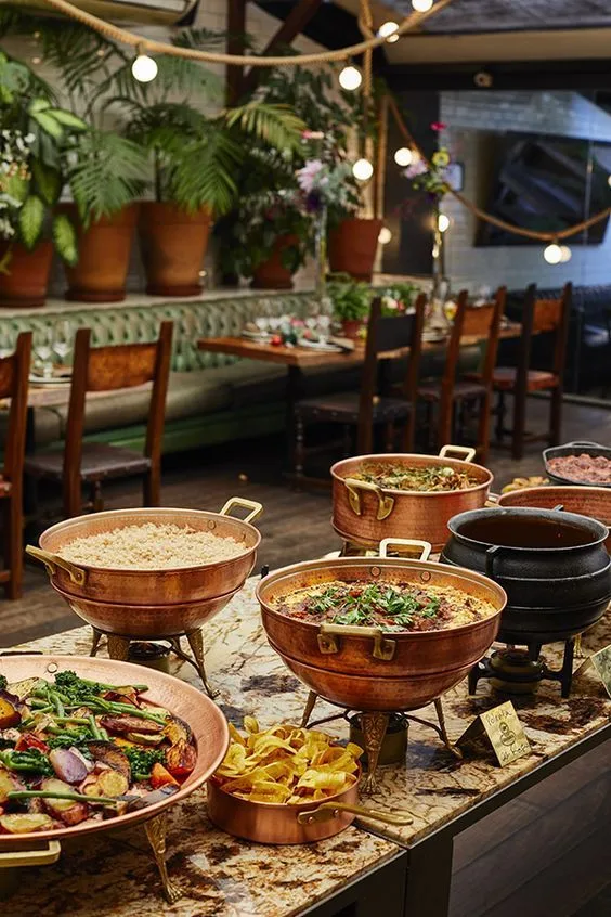 Premium Indian catering spread