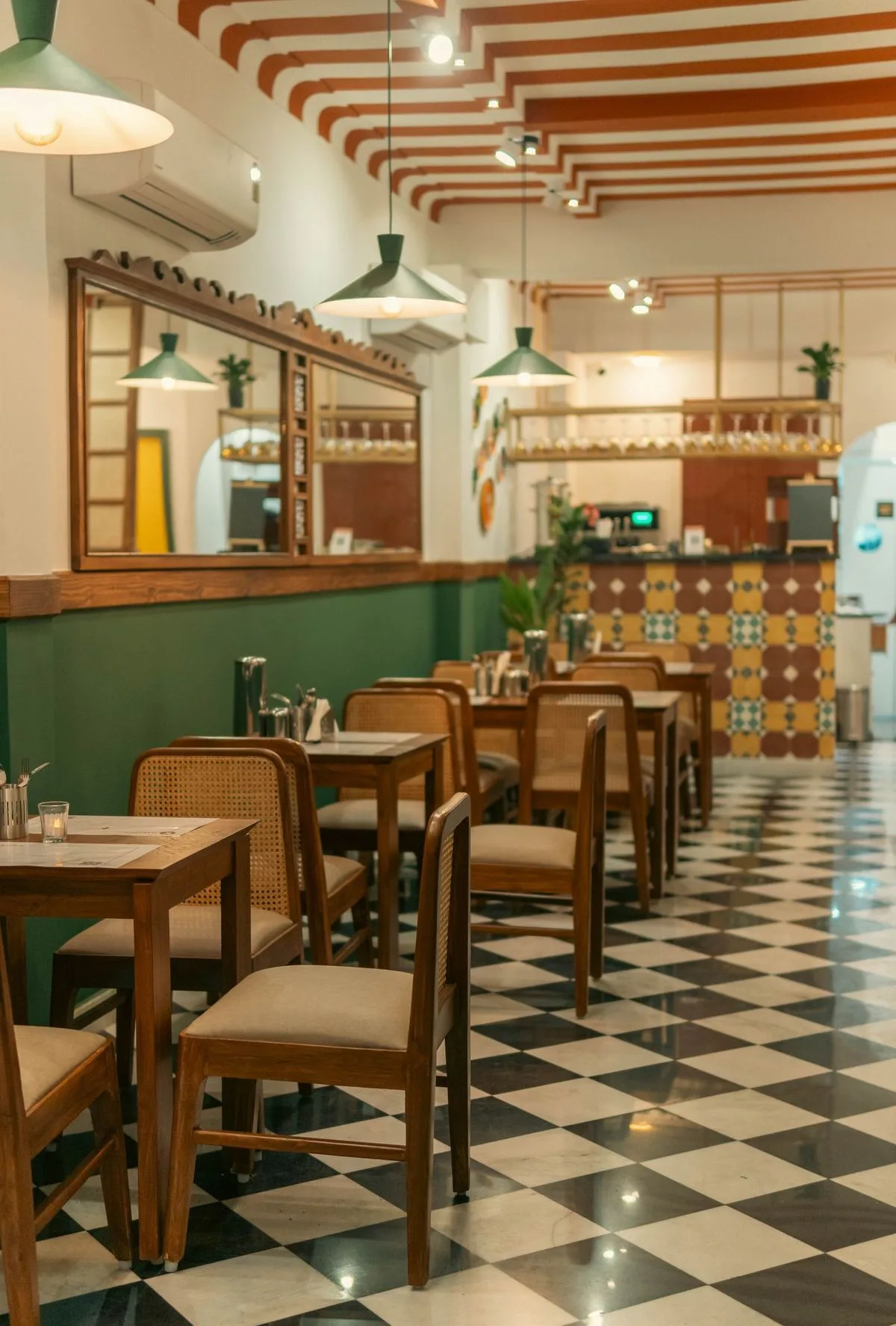 Inside our restaurant
